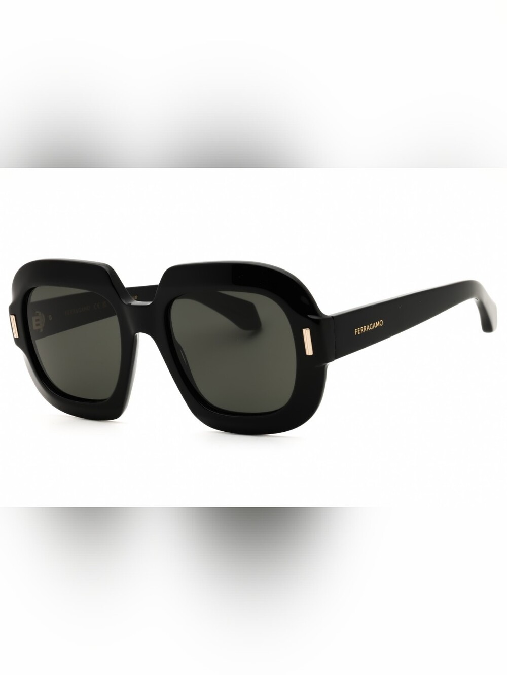 Salvatore Ferragamo SF2068SE, BLACK/Dark Grey, Size54X20X145